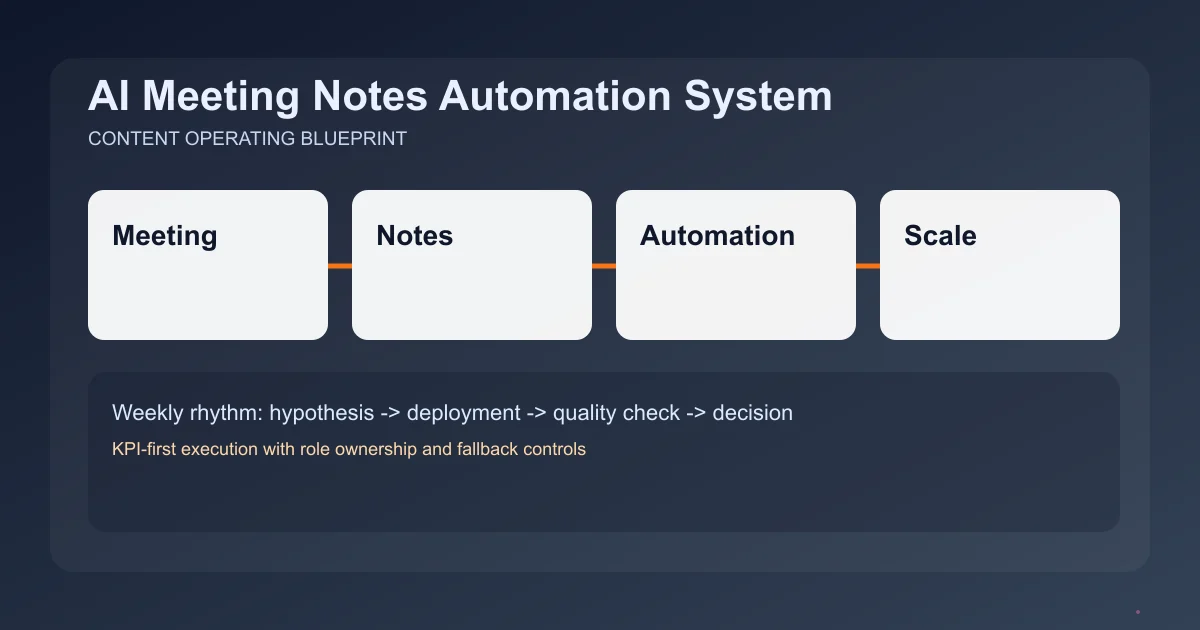 Editorial image for AI Meeting Notes Automation System