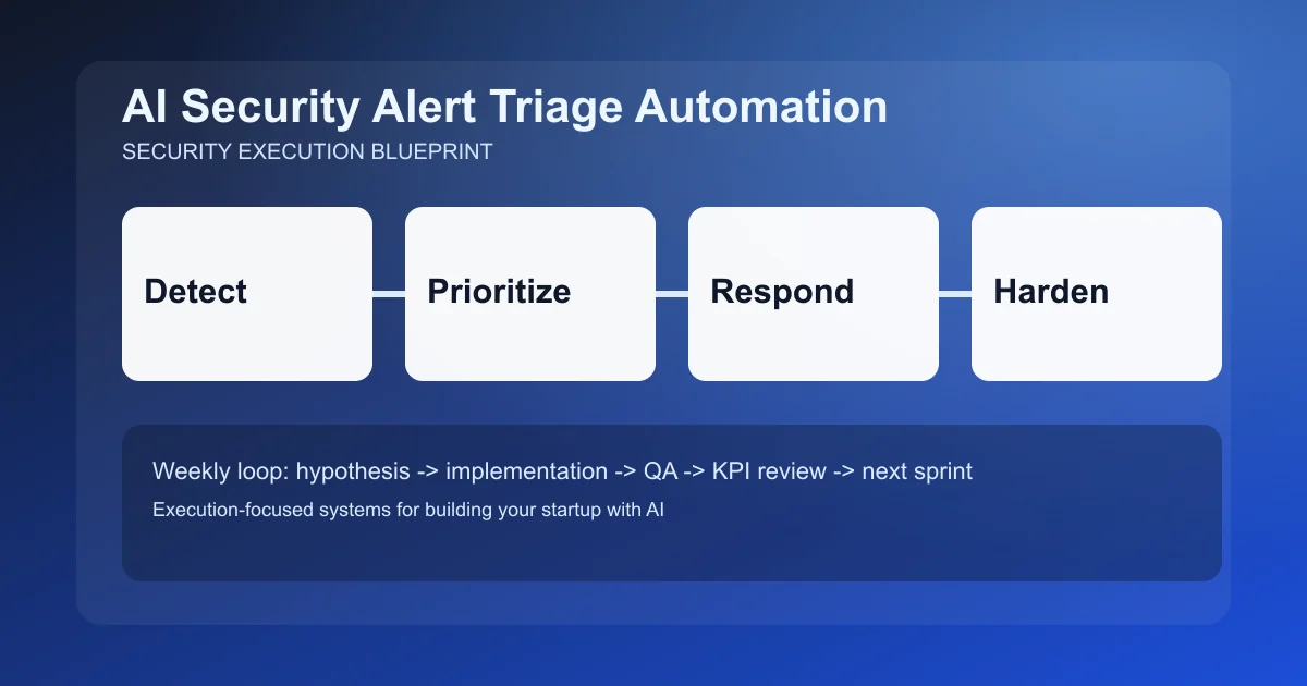 Editorial image for AI Security Alert Triage Automation