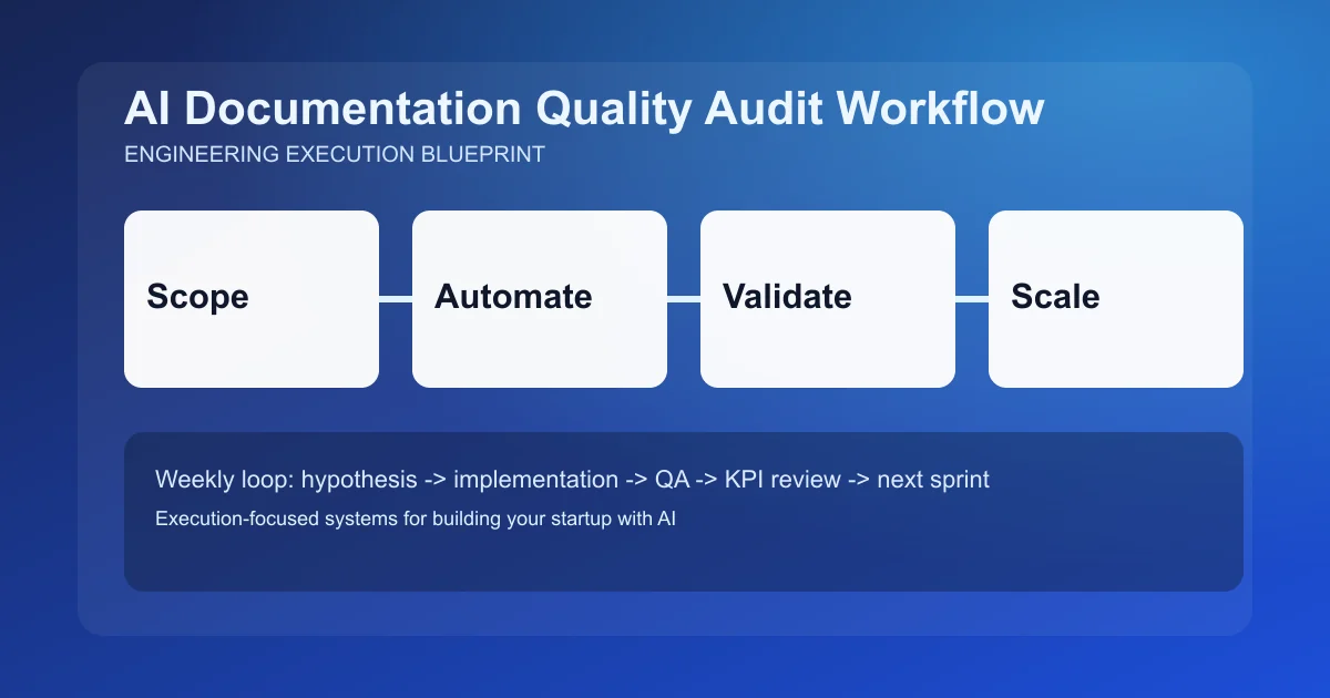 Editorial image for Documentation Quality Audit Workflow