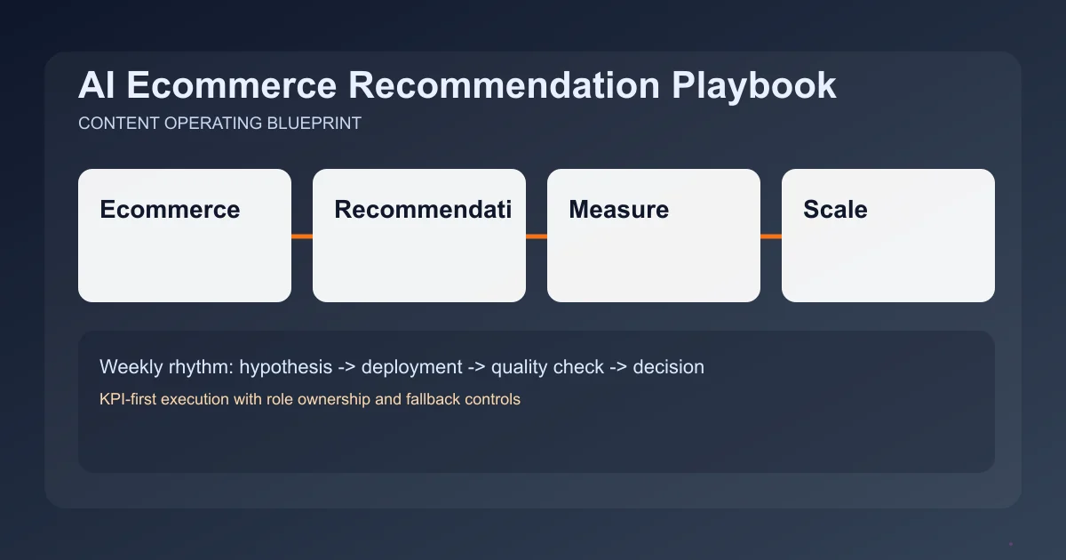 Editorial image for Ecommerce Recommendation Playbook