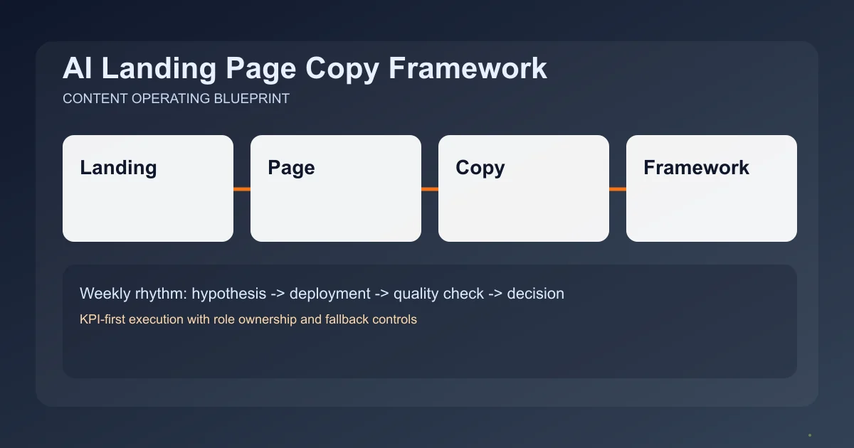 Editorial image for Landing Page Copy Framework