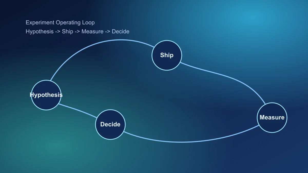 AI project execution loop from idea selection to MVP validation and monetization