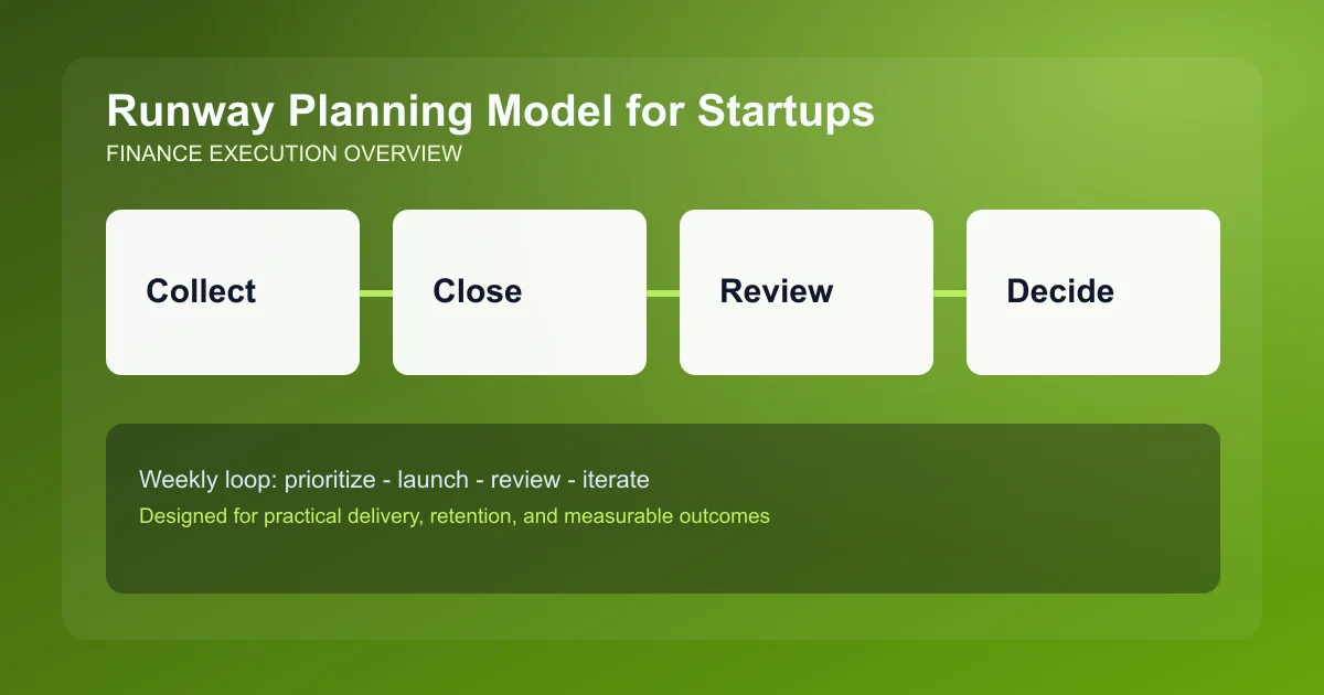 Runway Planning Model for Startups visual overview