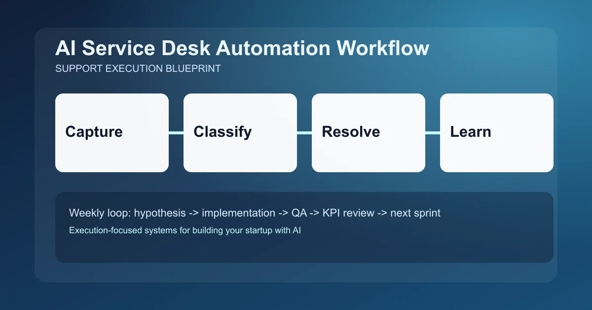 Editorial image for Service Desk Automation Workflow